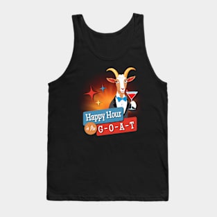 Happy Hour Is The GOAT Tank Top